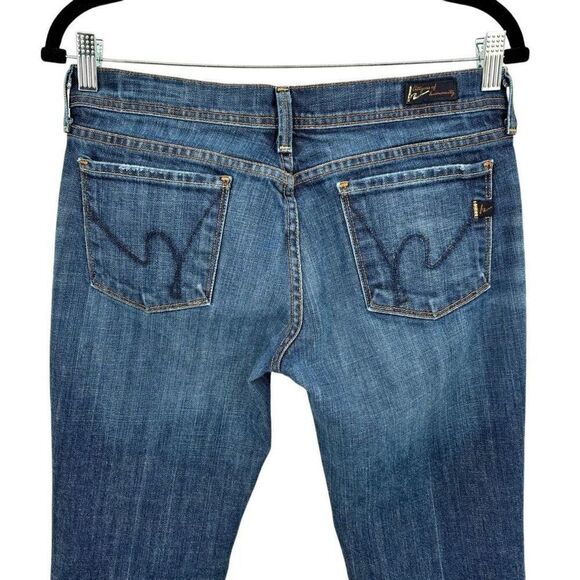 Citizens Of Humanity Ingrid #002 Stretch Low Waist Flare Jeans Size 29 - Picture 8 of 9